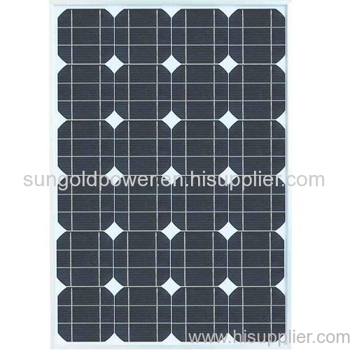 50W Monocrystalline Solar Panel ,grade A solar module for solar system
