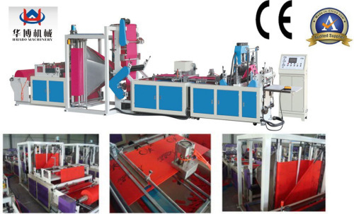 non woven d-cut bag making machine