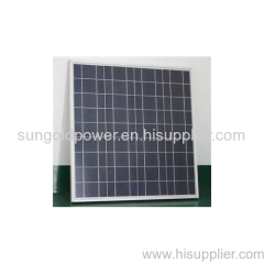60W Polycrystalline Solar Panel ,grade A solar module for solar system