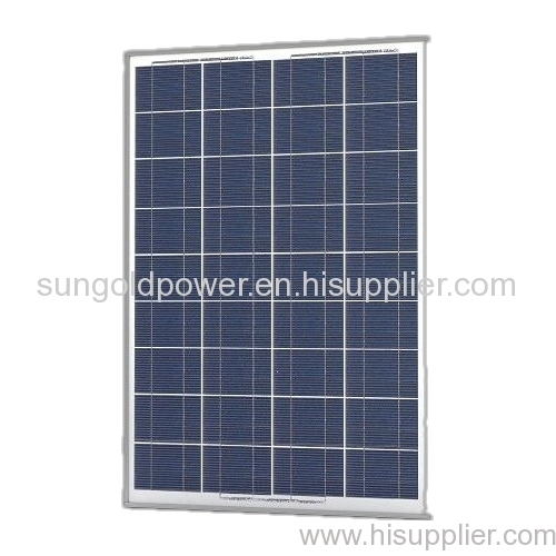 80W Polycrystalline Solar Panel ,grade A solar module for solar system