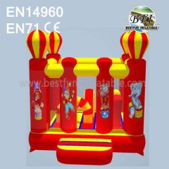 Commercial Inflatable Circus Bounce House