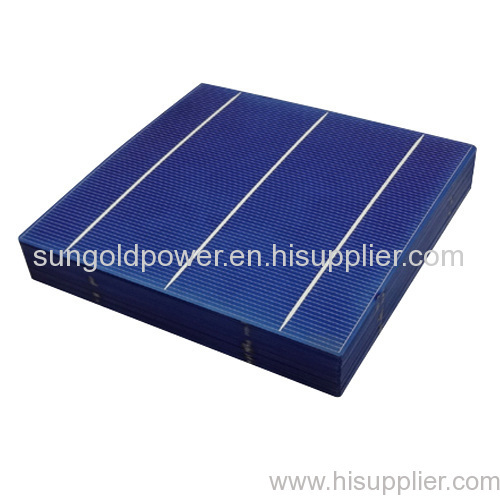 156x156 Polycrystalline Solar Cell Panel 3.8W 3 Busbar