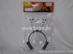 plastic skull shape head boppers