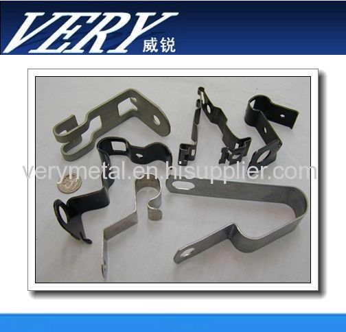 Four slide Metal Stamping components with zinc plating