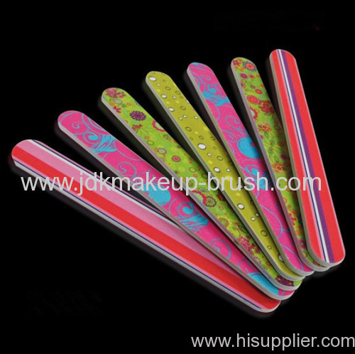 Colorful customize nail file