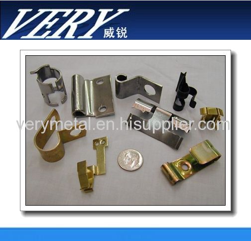 aluminum stamping components with zinc or copper plating 