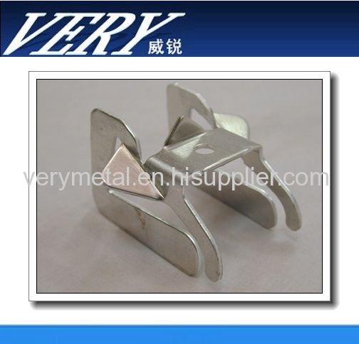 aluminum stamping components with zinc or copper plating 