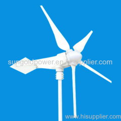 800W Horizontal-Axis wind turbine generator 24V AC 5 blades