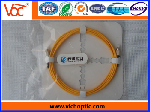 China manufacturer fc/pc single-mode optical fiber patch cord