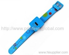 Hot stamping film for plastic watch band