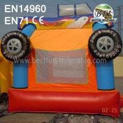 Inflatable Monster Truck Bounce House Party Fun