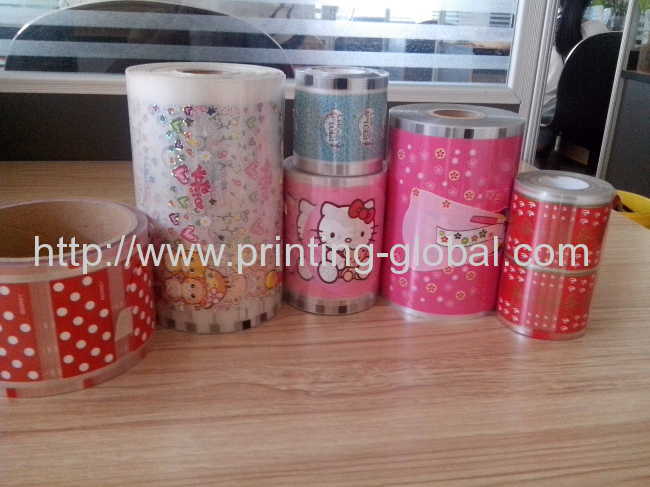 Hot stamping film for plastic watch band