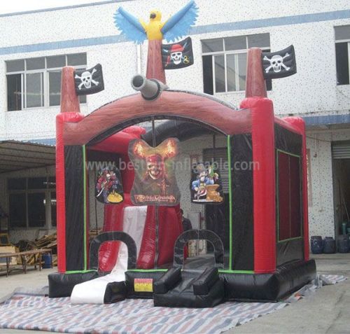 Multi Inflatable Pirate Castle