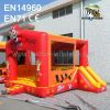 Red Inflatable Tiger Bouncer With Slide