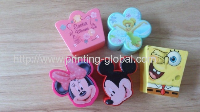 Hot stamping film for children mini plastic storage box