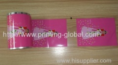 Hot stamping film for children mini plastic storage box