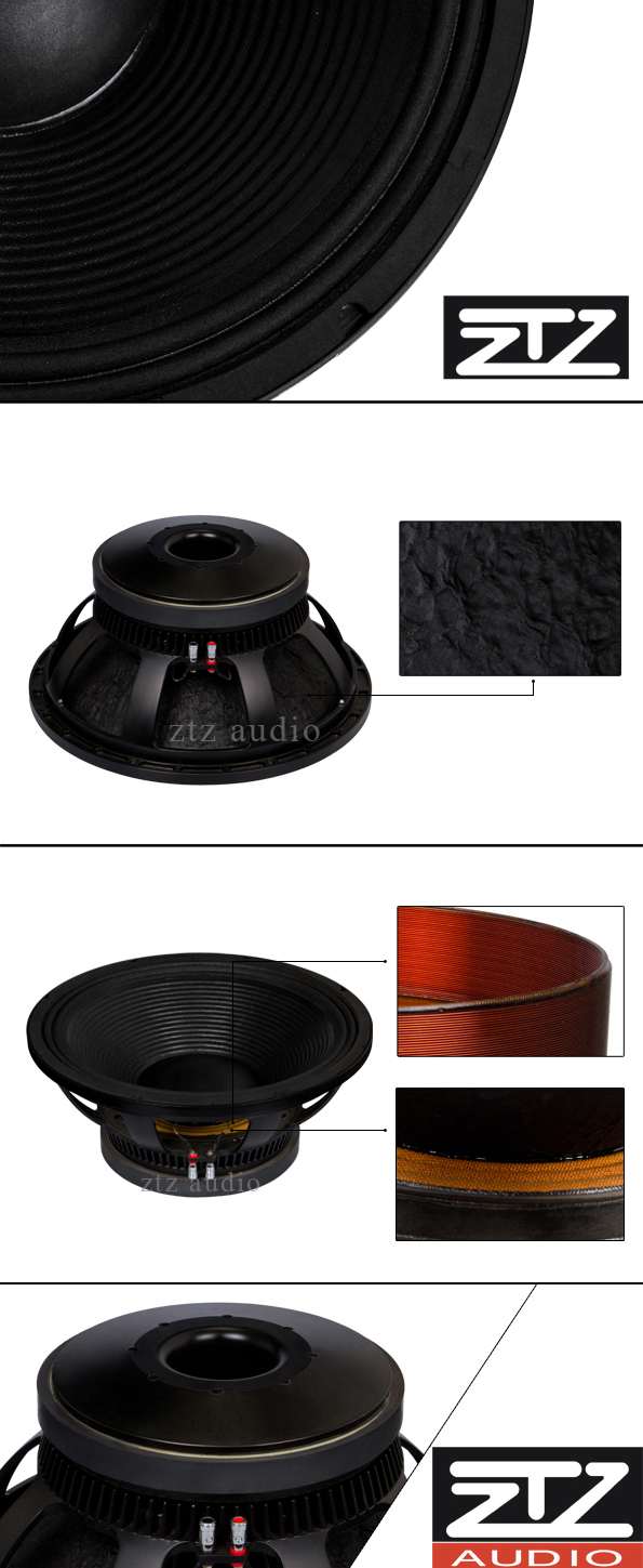 pro audio big bass subwoofer speakers