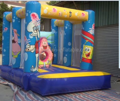 Cute Inflatable Spongebob Bouncer