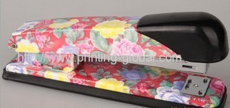 Hot stamping printing film for stapler of stationery