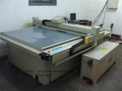 corrugated polypropylene sample making cutting table