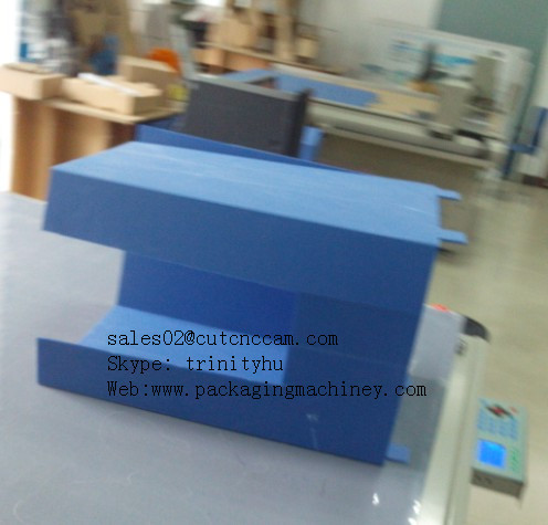 corrugated plastic sample making cutting plotter 