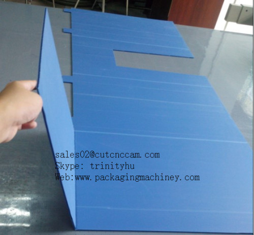 cheap digital cutter for corrugated board sample