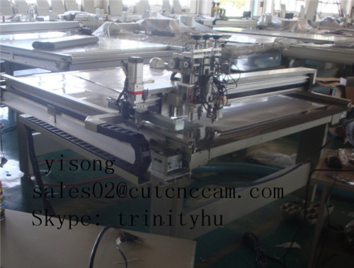 corrugated plastic sample making cutting plotter 