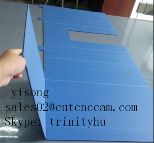 corrugated plastic sample making cutting plotter 