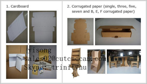 plastic corrugated sample making cutting plotting machine 