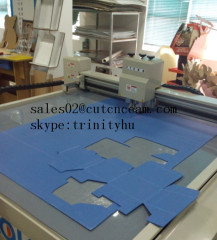 plastic corrugated sample making cutting plotting machine