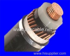 XLPE high voltage cable 2XS(FL)2Y, A2XS(FL)2Y