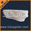 White Natural Stone Tub Custom Statue Free Standing For Decorative