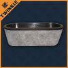 Custom Marble Natural Stone Tub With Hand Carved Modern Colored
