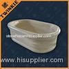 Beige Round Natural Stone Tub Soaking Hand Carved Polished Marble