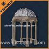 Natural Stone Garden Gazebo Waterproof For Backyard Decorative