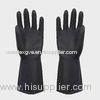 Black Latex Work Gloves