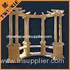 Yellow Natural Stone Garden Gazebo With Hand Carved For Outdoor