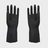Customized Latex Work Gloves Outside black inside orange For heavy industry