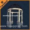 Hand Carved Stone Garden Gazebo Decoration Marble Pillar Pavillion