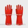 Home Red latex glove , Diamond grip Latex Gloves for gardening