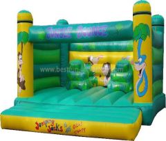 Jungle Inflatable Jumping Castle