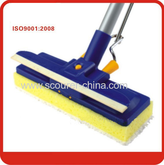 High quailty Butterfly Mop with steel Swivel handle