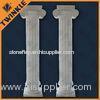 Hand Carved White Natural Stone Column , Roman Round Pillars Marble