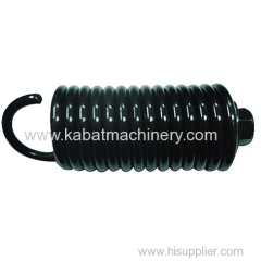 Heavy duty down pressure spring on KINZE contact drive wheels