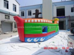 Blow Up Inflatables Pirate Ship