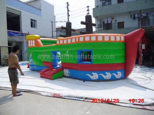 Blow Up Inflatables Pirate Ship