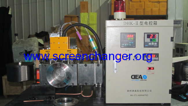 Belt filter-automatic mesh belt screen changer/ melt filter