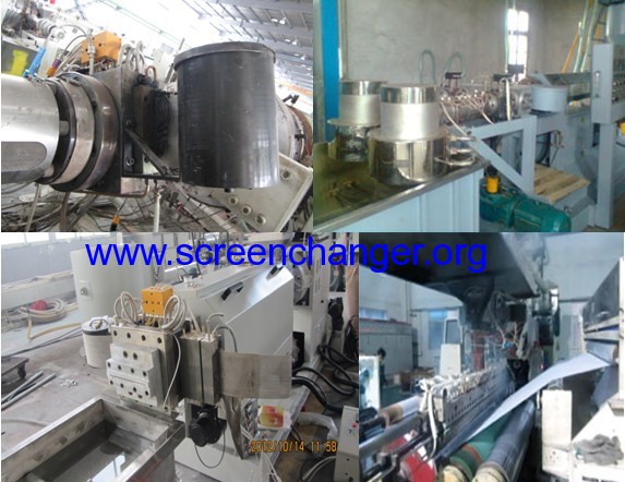 Belt filter-automatic mesh belt screen changer/ melt filter