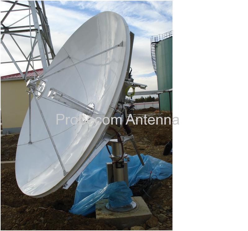 Probecom 2.4m antenna in Mohe China