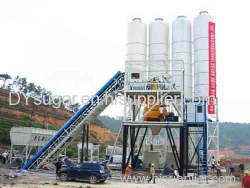 concrete mixing plants belt conveyor